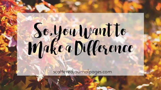 so-you-want-to-make-a-difference